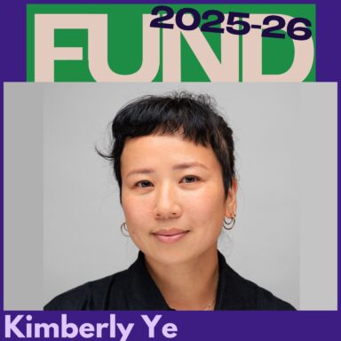Kim Ye was selected as one of the Franklin Furnace FUND 2025-26